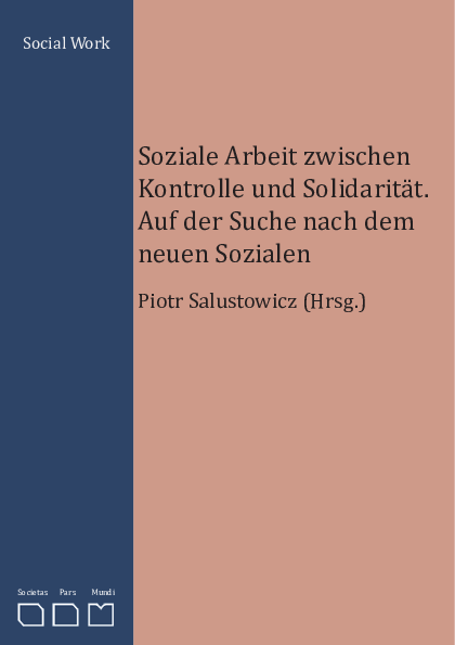 Pdf Social Work Soziale Arbeit Zwischen Kontrolle Und