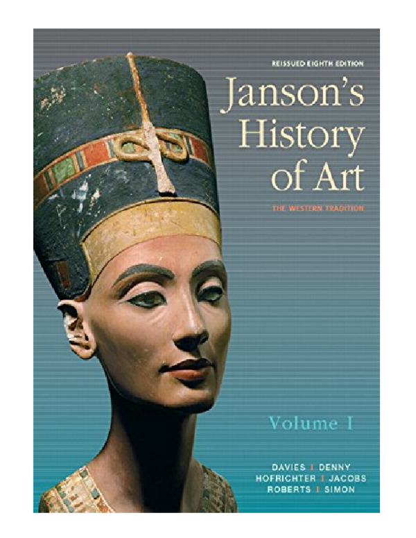 (PDF) Janson's History of Art, Volume 1 Reissued Edition nana dreames