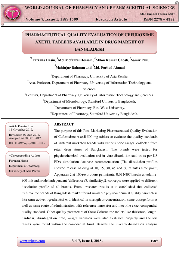 Cefuroxime axetil dosage image