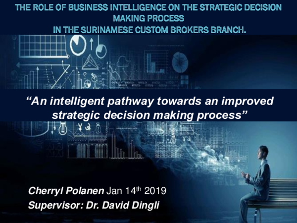 (PPT) The Impact of Business Intelligence on the Strategic Decision ...