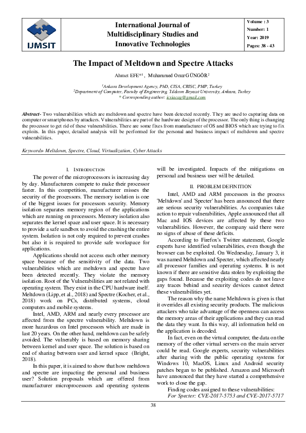 (PDF) International Journal of Multidisciplinary Studies and Innovative ...