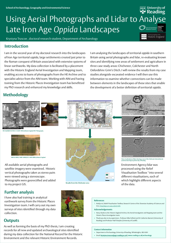 (PDF) Using Aerial Photographs and Lidar to Analyse Late Iron Age ...