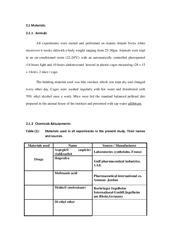 (DOC) Material and method