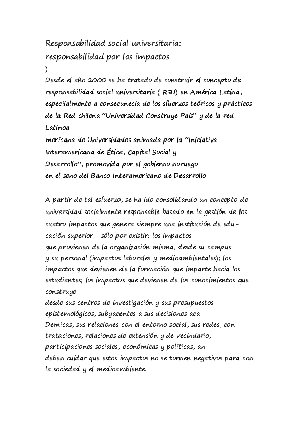 Doc Responsabilidad Social Universitaria
