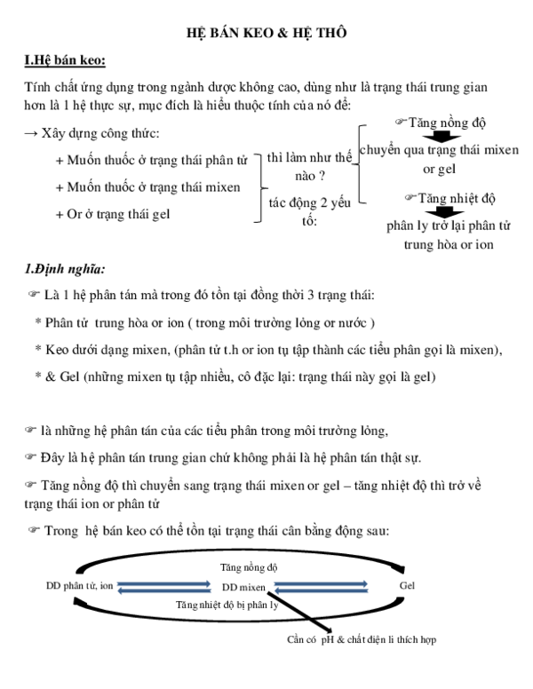 First page of “HỆ BÁN KEO”