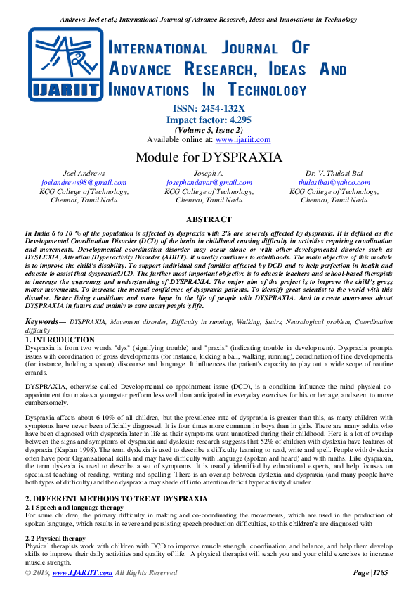 Dyspraxia rudeness picture