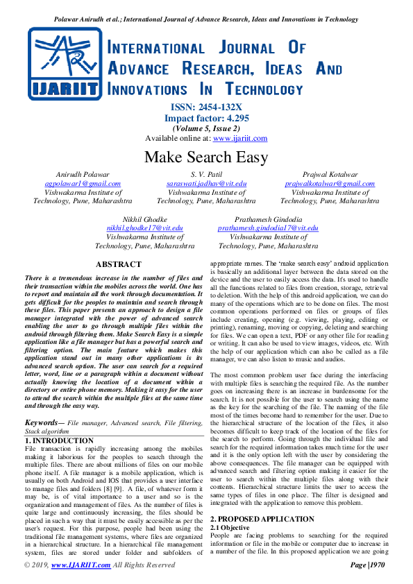 File Manager Research Papers Academia Edu