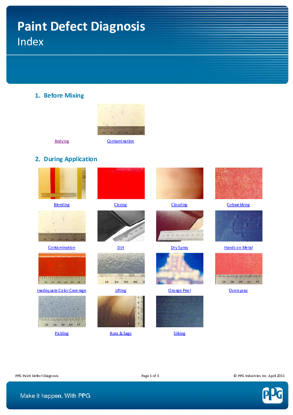 (PDF) Paint Defect Diagnosis Index ahmed Boudelf Academia.edu