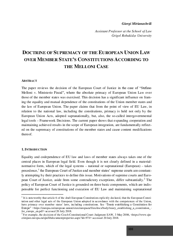 Advantages and disadvantages of eu supremacy picture
