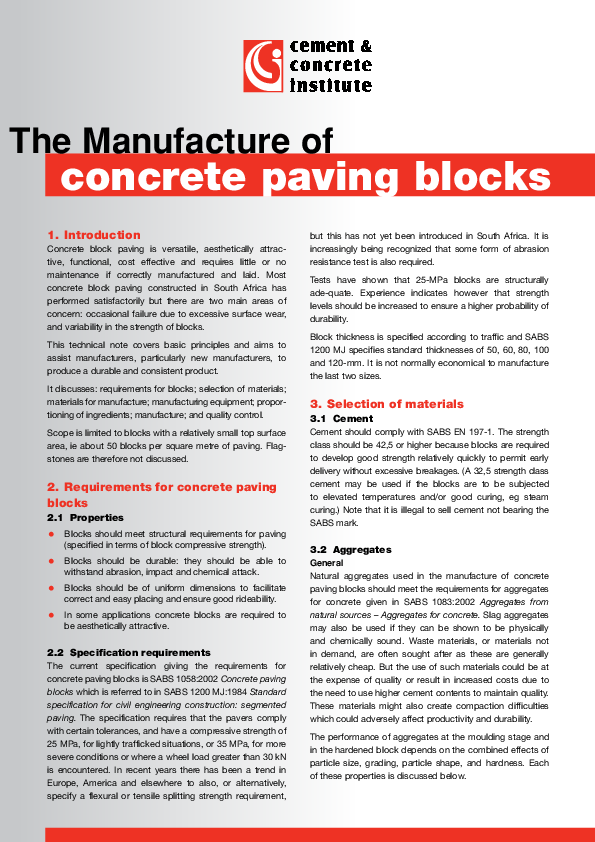 (PDF) How to make concrete pavers trocchii dss Academia.edu