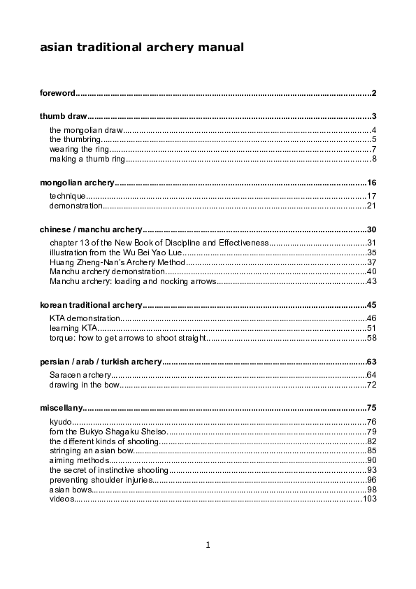 (PDF) asian traditional archery manual Johan Berg Academia.edu