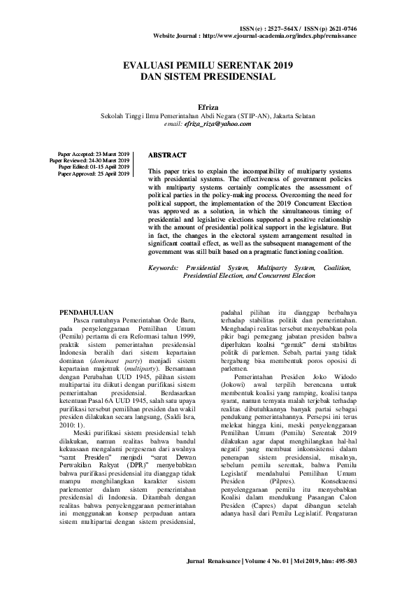 Essay pemilu 2019 07 image