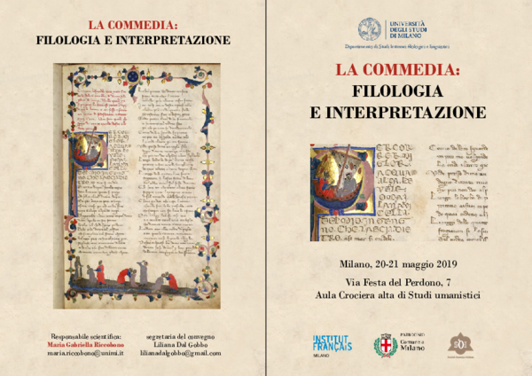 (PDF) LA COMMEDIA: FILOLOGIA E INTERPRETAZIONE