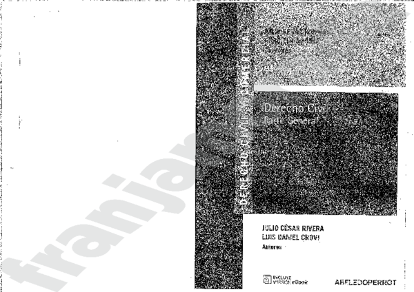 Derecho Civil Parte General Julio Cesar Rivera Pdf