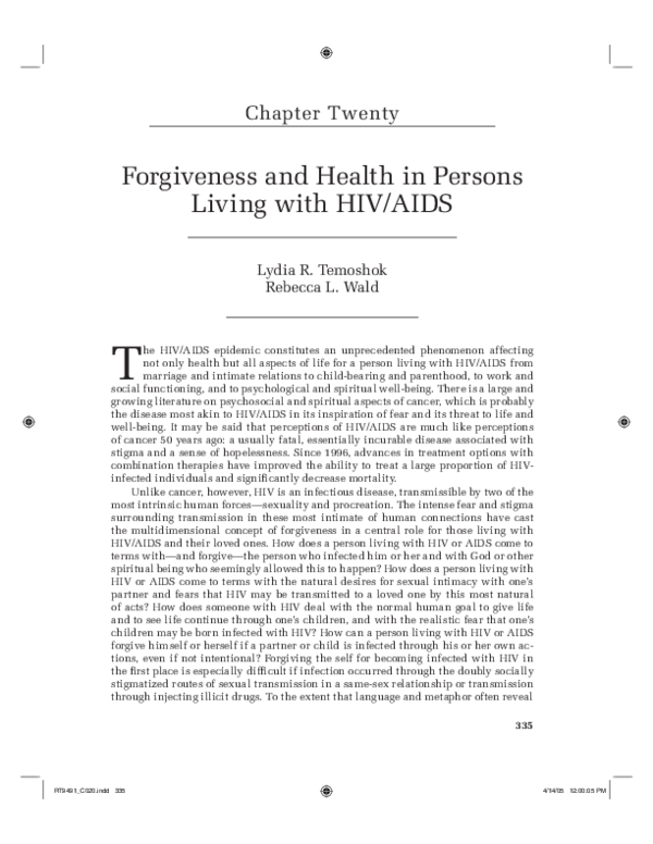 Summary on forgiveness picture