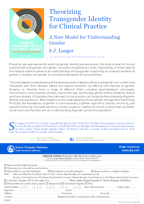 (PDF) Theorizing Transgender Identity for Clinical Practice: A New ...