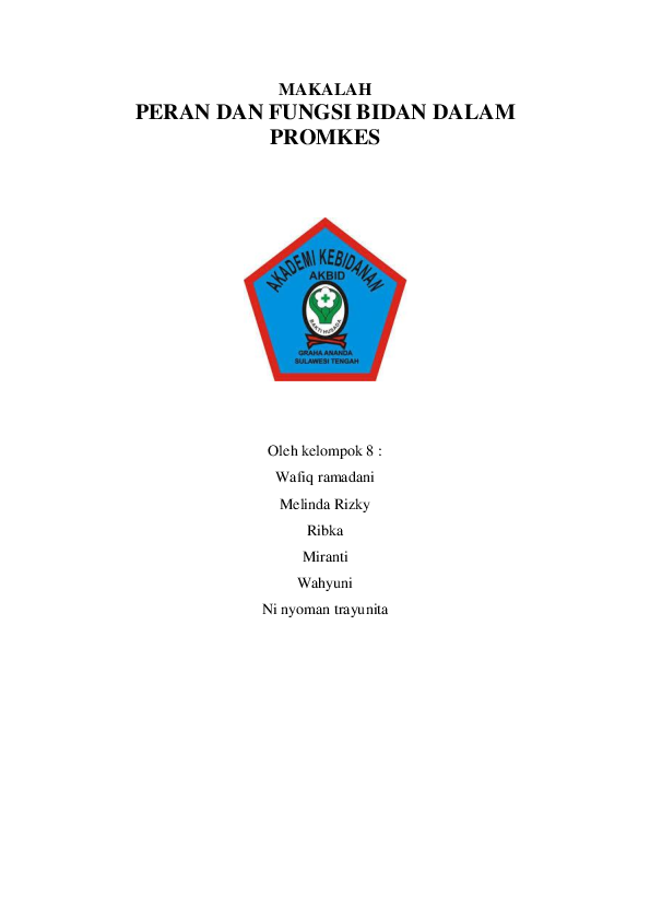 Peran Dan Fungsi Bidan Sebagai Pendidik Terkait Pendidikan