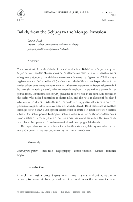 Mongolian invasion essay image