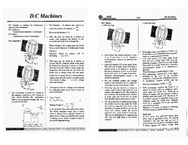 (PDF) DC Machines