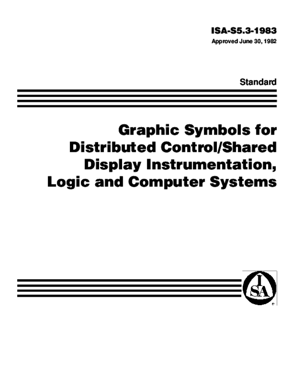 (PDF) Standard Graphic Symbols for Distributed Control/Shared Display ...
