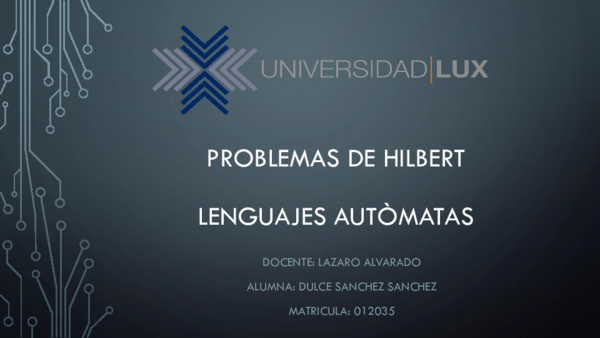 (PPT) PROBLEMAS DE HILBERT Dulce Anahi Academia.edu