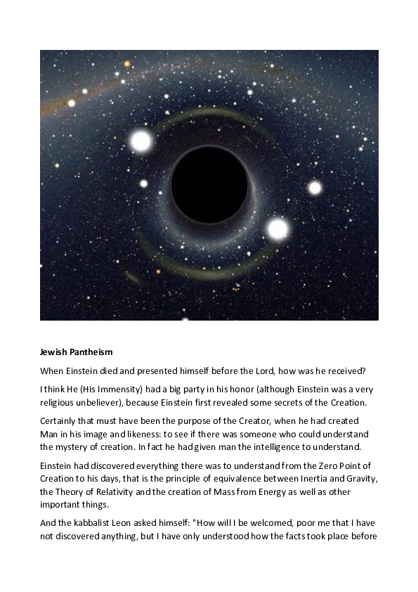 Thesis about pantheism picture