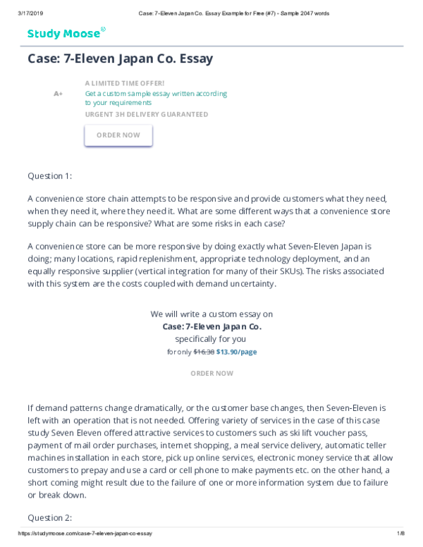 7-eleven external analysis image