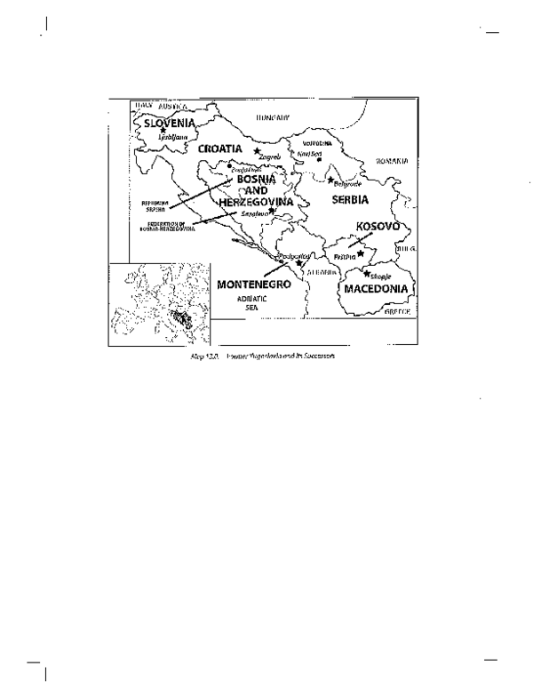(PDF) Former Yugoslavia and its Successors