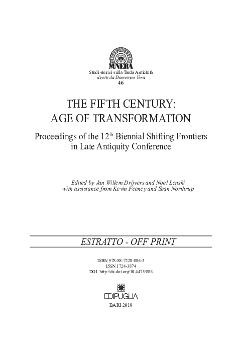 “The End of the Western Roman Empire in the Fifth Century CE: Barbarian Auxiliaries, Independent Military Contractors, and Civil Wars"