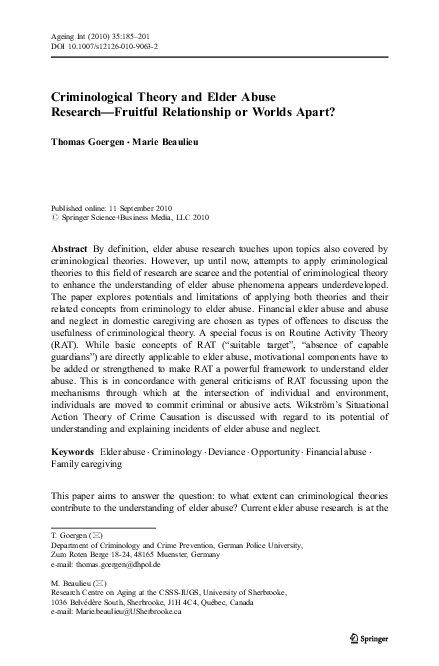 Research about criminology picture