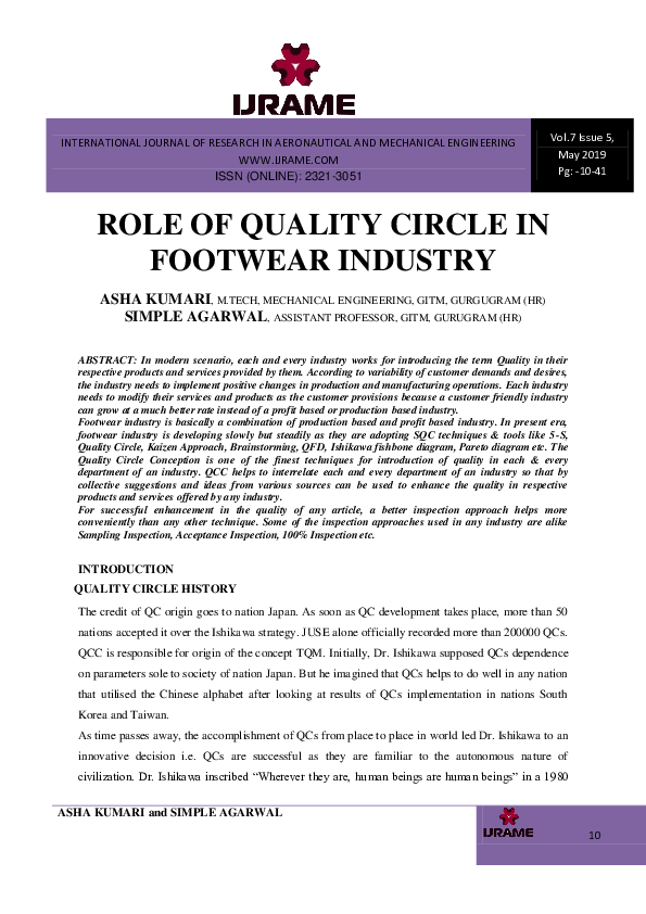 Quality circle essay 04 image