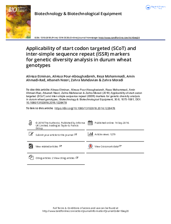 (PDF) Biotechnology & Biotechnological Equipment Applicability of start ...