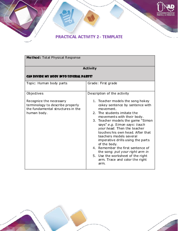 (DOC) Template Practical activity 2.