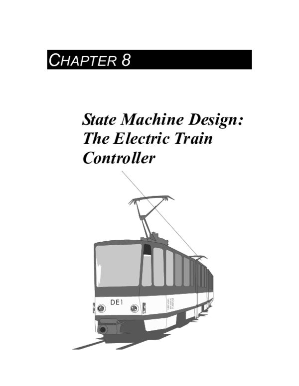 (PDF) CHAPTER 8 State Machine Design: The Electric Train Controller DE1