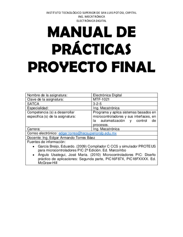 (DOC) MANUAL DE PRÁCTICAS PROYECTO FINAL
