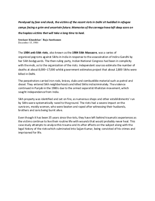 (DOC) INTRODUCTION CASE STUDY Manmeet Kaur Academia.edu