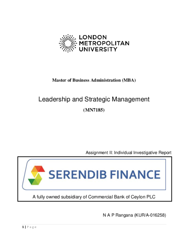 Serendib bank essay picture