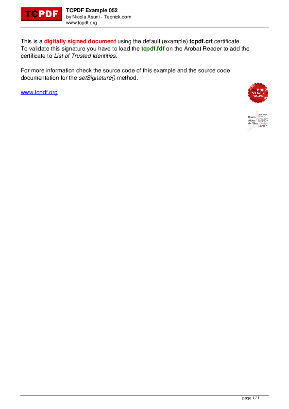(PDF) TCPDF Example 052 Bruno Alves Backsite Academia.edu
