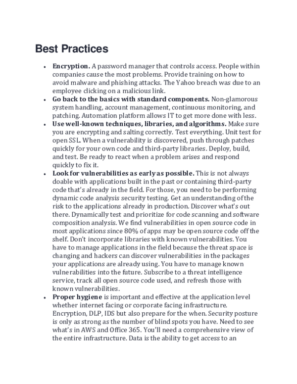 (DOC) Best Practices