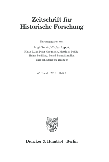 (PDF) Entscheiden als Problem der Geschichtewissenschaft, in