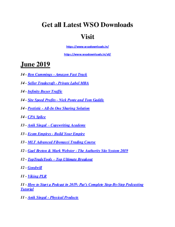 (PDF) Get WSO Downloads WSO Downloads Academia.edu