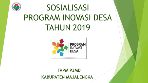 (PPT) SOSIALISASI PROGRAM INOVASI DESA