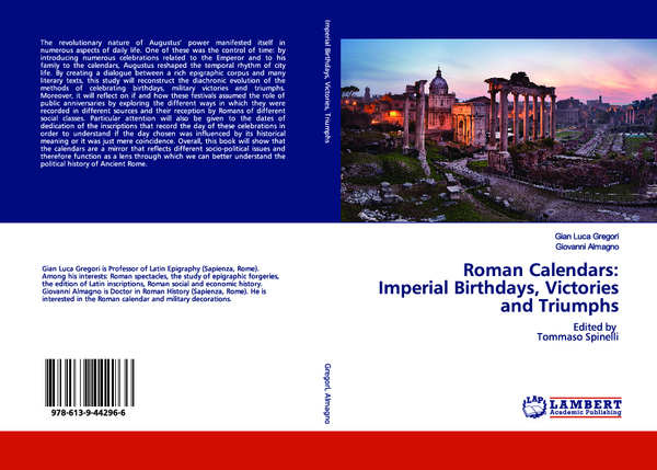 (PDF) Roman Calendars Imperial Birthdays Victories and Triumphs