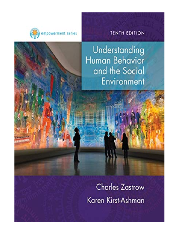 (PDF) Understanding Human Behavior and the Social Environment
