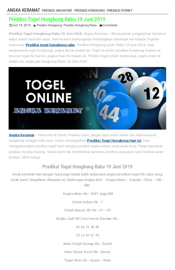 No Hk Yang Belum Keluar 2020 / Mee Hoon Goreng Kampung Yang Buat