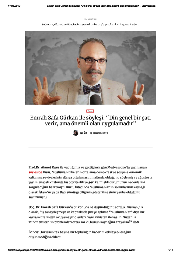 (PDF) Interview Röportaj Why did the Ottomans Fall Behind