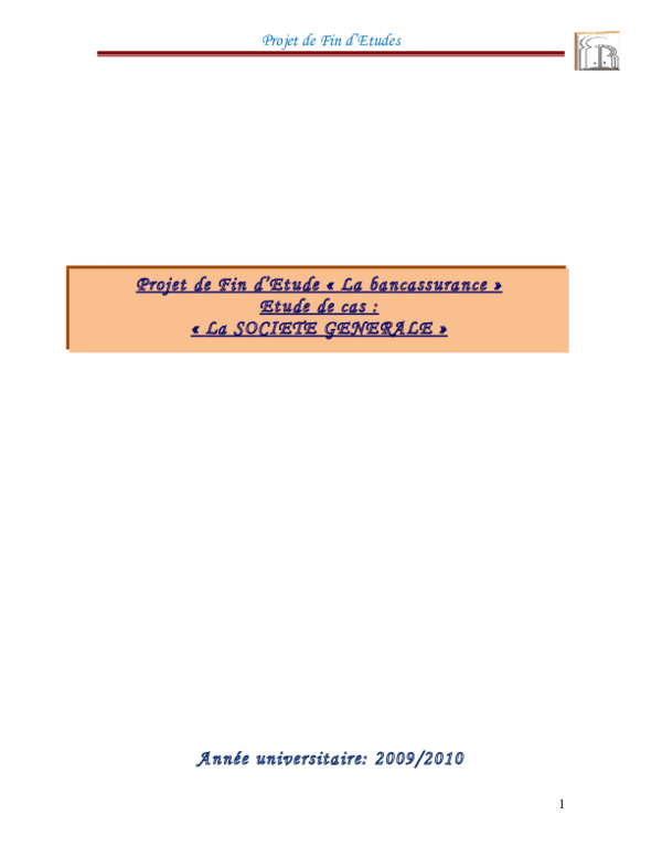 (PDF) Rapport final