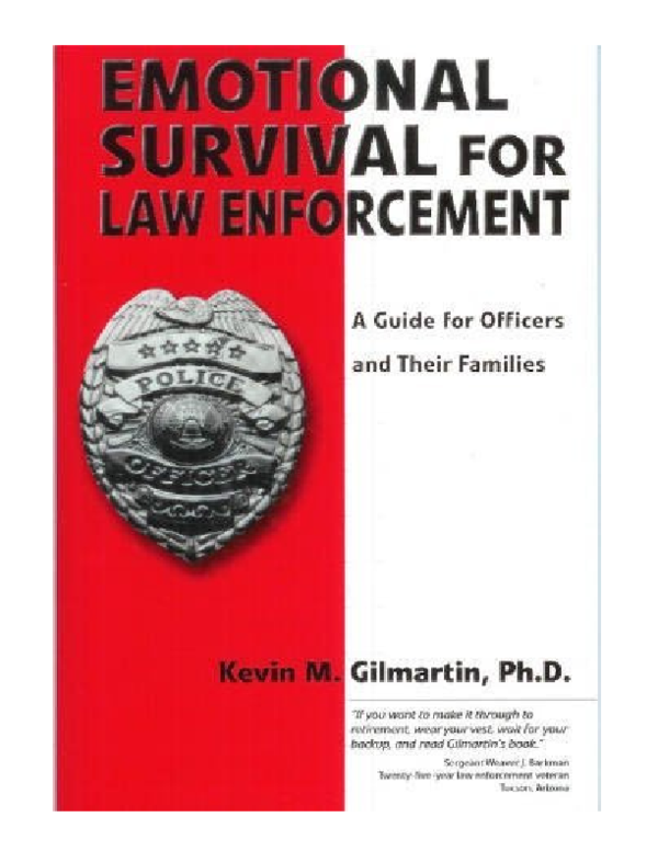 Book emotional survival for law enforcement image