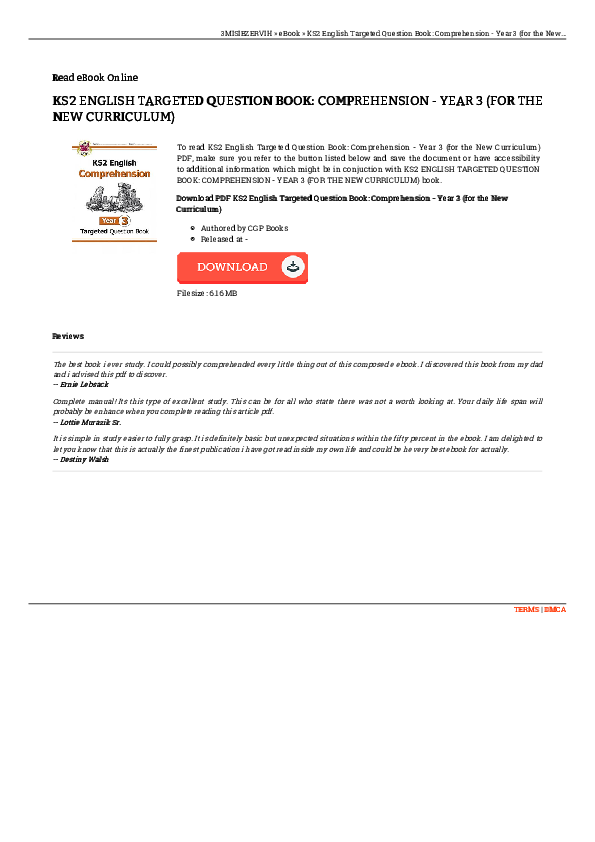 (PDF) KS2 ENGLISH TARGETED QUESTION BOOK COMPREHENSION YEAR 3 (FOR