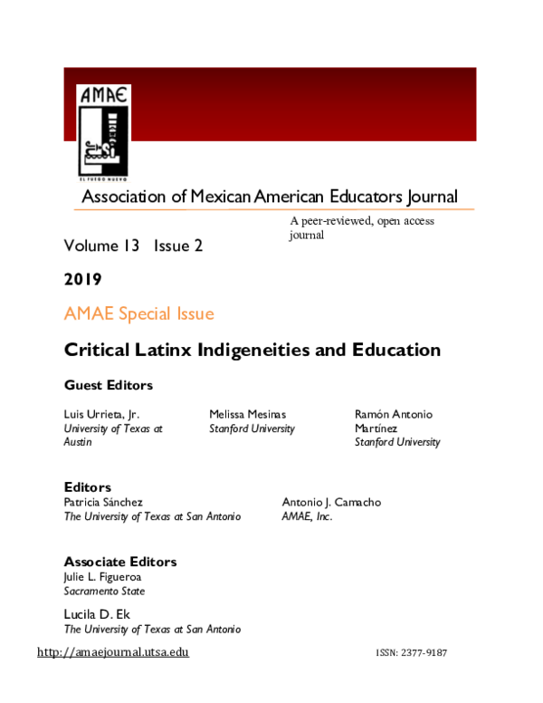 (PDF) Multilingual Mexican-Origin Students' Perspectives on Their ...